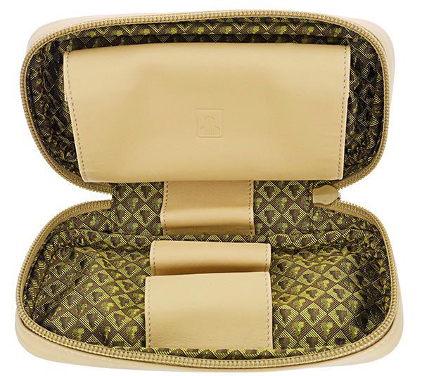 Castello 2 Pipe Bag with pouch - color Butter
